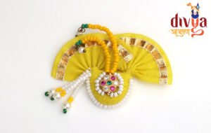 Light Yellow Dumala Paagh (पीली दुमाला पाघ)