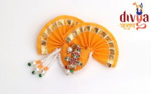 Light Orange Dumala Paagh (केसरी दुमाला पाघ)