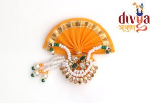 Light Orange Gop Paagh (केसरी गोप पाघ)