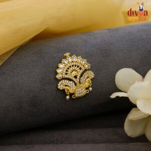 White Swarovski Tipara (S) (स्वारोवस्की टिपारा)