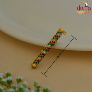 Milma Swarovski Studded Bansri